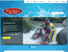 Tablet Screenshot of malaysia-whitewater-rafting.com